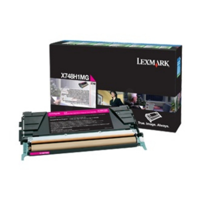 Lexmark X748H3MG tonerio kasetė spausdintuvams X748de, X748dte (purpurinė)