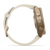 Garmin Fenix 9 Pro 010-04335-26 išmanusis laikrodis, 43 mm, Autumn Gold spalvos titanas, kreminis / pilkas silikoninis dirželis