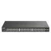 D-Link DGS-1250-52XP išmanusis L3 PoE tinklo komutatorius, 48 x 10/100/1000