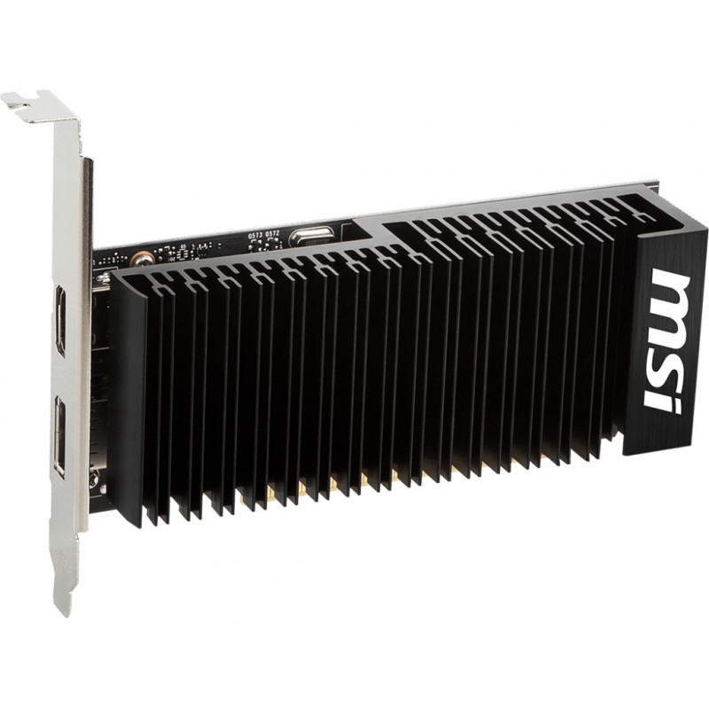 MSI GeForce GT 1030 2GHD4 LP OC vaizdo plokštė, 2 GB DDR4 atmintis