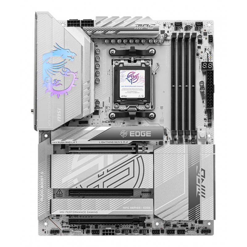 MSI MPG X870E Edge TI WIFI kompiuterio pagrindinė plokštė