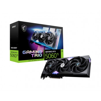 MSI GeForce RTX 5060 Ti Gaming Trio OC vaizdo plokštė, 8 GB GDDR7 atmintis, DLSS 4