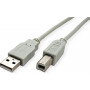 Secomp STANDARD 11.55.3101 USB 2.0 laidas A-B, smėlio spalvos, 0,8 m