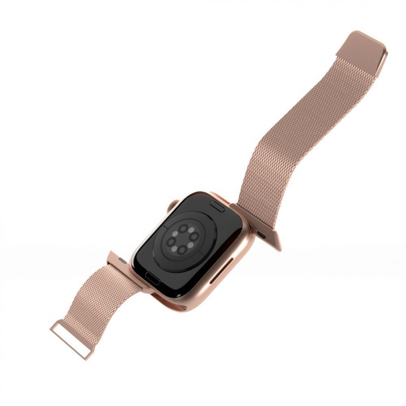 Puro Milanese PUMILAW40ROSE nerūdijančio plieno dirželis Apple Watch 38/40/41 mm, rožinis