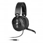 Corsair HS55 Surround CA-9011260-AP laidinės ausinės su mikrofonu žaidimams, Dolby Audio 7.1, anglies juodos