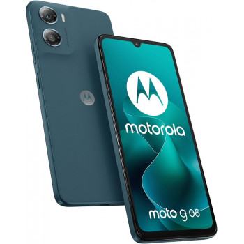 Motorola G06 telefonas, 4/128 GB, Dual SIM, Pantone Tapestry Blue, OEM