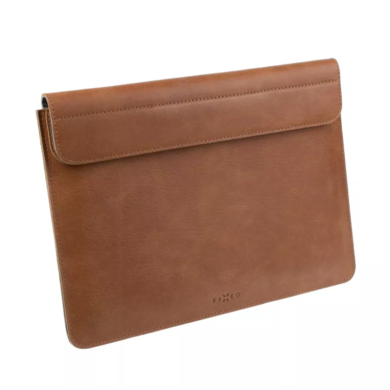 FIXED Oxford FIXOX2-PRO16-BRW apsauginis dėklas Apple MacBook Pro 16 (2019 m. ir naujesniems), rudos spalvos