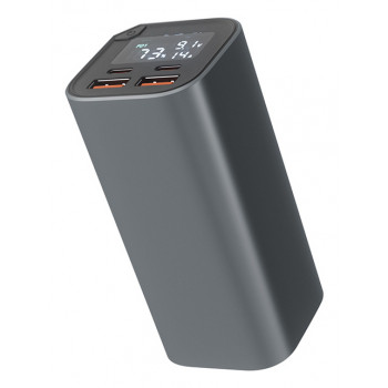 Epico Alu PD 100W nešiojamas akumuliatorius, 20000 mAh, pilkas