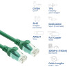 ACT FC1703 žalias U/UTP CAT6A tinklo kabelis, TPE, itin lankstus, RJ45, 3 m