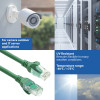 ACT FC1703 žalias U/UTP CAT6A tinklo kabelis, TPE, itin lankstus, RJ45, 3 m