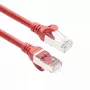 ACT FC2510 S/FTP CAT6A tinklo jungiamasis kabelis, 10 m, raudonas