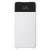 Samsung Smart S View Wallet Cover dėklas, skirtas Galaxy A32 5G, baltas