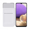 Samsung Smart S View Wallet Cover dėklas, skirtas Galaxy A32 5G, baltas