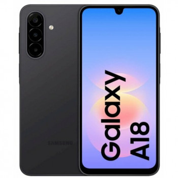 Samsung Galaxy A18 4G A185 išmanusis telefonas, Dual SIM, 4 GB RAM, 128 GB, juodos spalvos