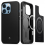 Spigen Mag Armor SPN1735BLK dėklas Apple iPhone 13 Pro telefonui, MagSafe, matinis juodas