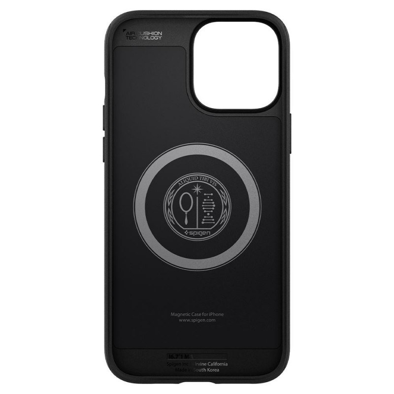 Spigen Mag Armor SPN1735BLK dėklas Apple iPhone 13 Pro telefonui, MagSafe, matinis juodas