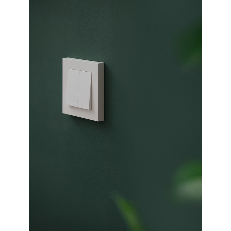 Osram SMART+ MATTER baltas išmanusis jungiklis ant sienos, 2 kanalų