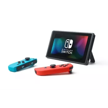 Nintendo Switch (naujas modifikuotas modelis) nešiojama žaidimų konsolė, juoda / mėlyna / raudona, 15,8 cm (6,2 colio), 32 GB, Wi-Fi