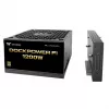 Thermaltake Dockpower FI 1200W kompiuterio maitinimo šaltinis, 80 PLUS Gold, ATX 3.1, juodas