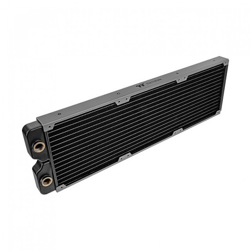 Thermaltake Pacific SR420 plonas radiatorius savo rankomis surenkamam skysčio aušinimui, juodas