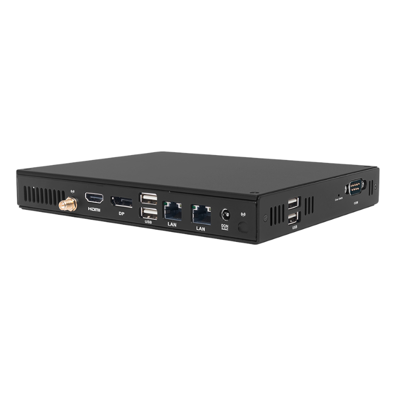 Giada F106D mini kompiuteris su Intel Celeron N5100, 4 GB RAM, be ventiliatoriaus