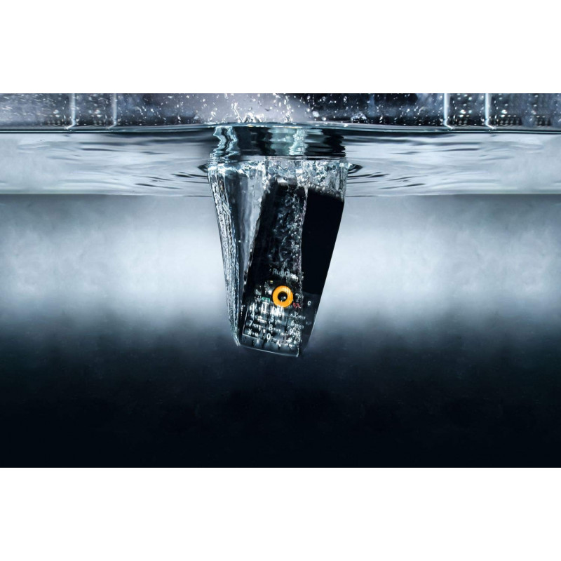 RugGear RG150 patvarus mygtukinis telefonas, Dual SIM, juodas