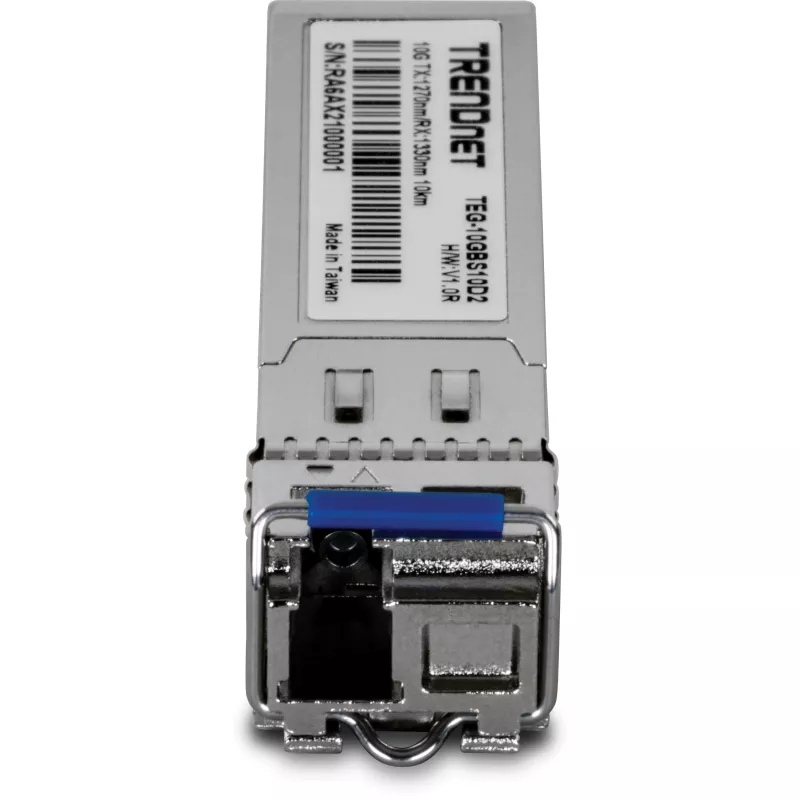 TRENDnet TEG-10GBS10D2 SFP+ siųstuvo-imtuvo modulis, 10G, vienmodis, dviejų bangų, LC, 10 km