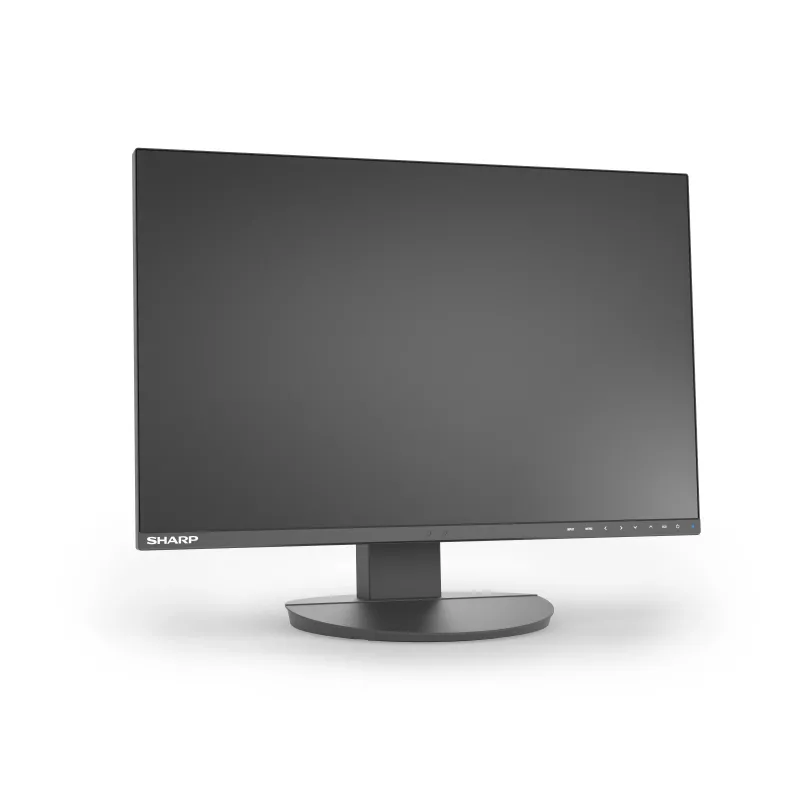 Sharp MultiSync EA241W 24 colių IPS monitorius biurui, 1920x1200, juodos spalvos