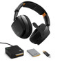 Juodos ausinės Glorious GHS Wireless InfinitePlay GLO-A-5-PC-BLK