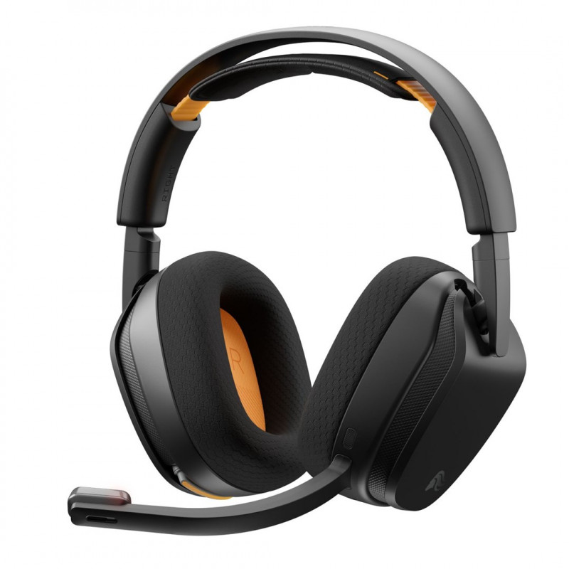 Juodos ausinės Glorious GHS Wireless InfinitePlay GLO-A-5-PC-BLK