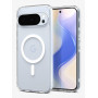 Spigen Ultra Hybrid MagSafe telefono dėklas Google Pixel 10 Pro / Pixel 10, baltai skaidrus