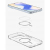 Spigen Ultra Hybrid MagSafe telefono dėklas Google Pixel 10 Pro / Pixel 10, baltai skaidrus