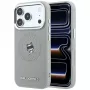 Karl Lagerfeld KF003302 Point & Choupette Sketch MagSafe telefono dėklas, skirtas iPhone 18 Pro Max / 17 Pro Max, pilkas