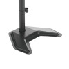 Sbox LCD-F012-3 laikiklis monitoriui, 17–32″, iki 10 kg, 100x100, juodos spalvos