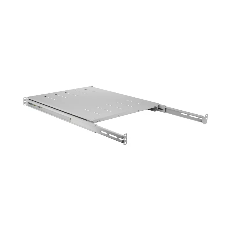EFB Elektronik 691651NAGR.68 ištraukiama 19″ lentyna, 1U, įrengimo gylis 378–612 mm, apkrova 30 kg, RAL 7035