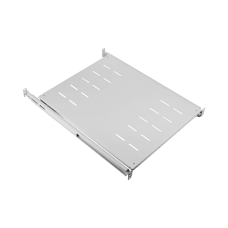 EFB Elektronik 691651NAGR.68 ištraukiama 19″ lentyna, 1U, įrengimo gylis 378–612 mm, apkrova 30 kg, RAL 7035