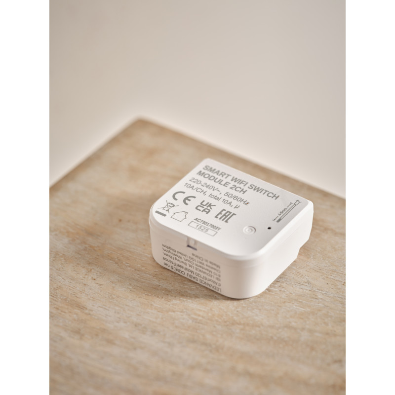 Osram SMART+ WiFi 2 kanalų jungiklio modulis, baltas