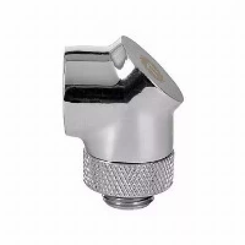 Thermaltake Pacific G1/4 90 laipsnių adapteris, chromuotas