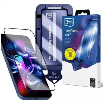3mk Hardglass Max ekrano apsauga Apple iPhone 17 Pro Max telefonui