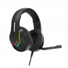 Marvo Tactic 40 H8618 BK ausinės žaidėjams, su laidu, RGB, juodos