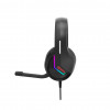 Marvo Tactic 40 H8618 BK ausinės žaidėjams, su laidu, RGB, juodos