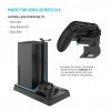 Fixed FIXXB-MCS-BK daugiafunkcinė stotelė konsolei Xbox Series X/S, juoda