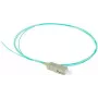 ACT RL8695 SC pigtail šviesolaidžio kabelis, 1 m, OM3, LSZH, aqua