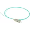 ACT RL8695 SC pigtail šviesolaidžio kabelis, 1 m, OM3, LSZH, aqua