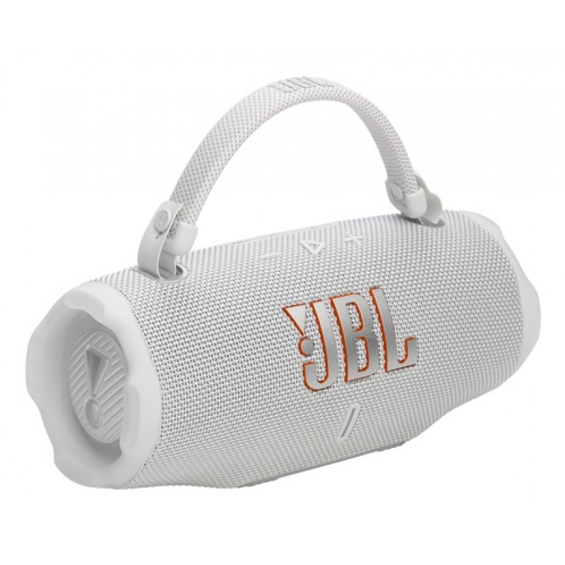 JBL Charge 6 nešiojama Bluetooth kolonėlė, balta