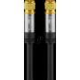 Wentronic 70661 antenos kabelis su F jungtimi, 135 dB, 4x ekranuotas, 1 m