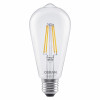Osram SMART+ MATTER Dimmable Classic Edison 60 827 E27 išmanioji lemputė, 6 W, šiltos baltos šviesos, Wi-Fi