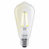 Osram SMART+ MATTER Dimmable Classic Edison 60 827 E27 išmanioji lemputė, 6 W, šiltos baltos šviesos, Wi-Fi