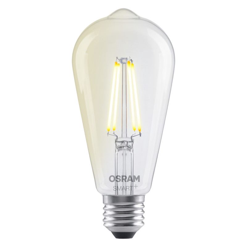 Osram SMART+ MATTER Dimmable Classic Edison 60 827 E27 išmanioji lemputė, 6 W, šiltos baltos šviesos, Wi-Fi