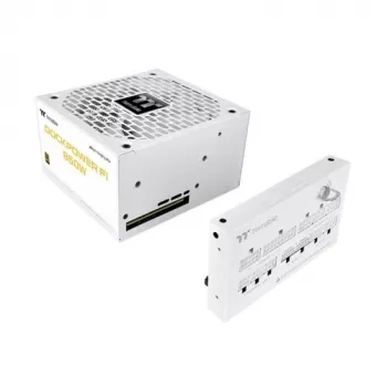 Thermaltake Dockpower FI 850 W kompiuterio maitinimo šaltinis, ATX 3.1, 80 PLUS Gold, sniego baltas